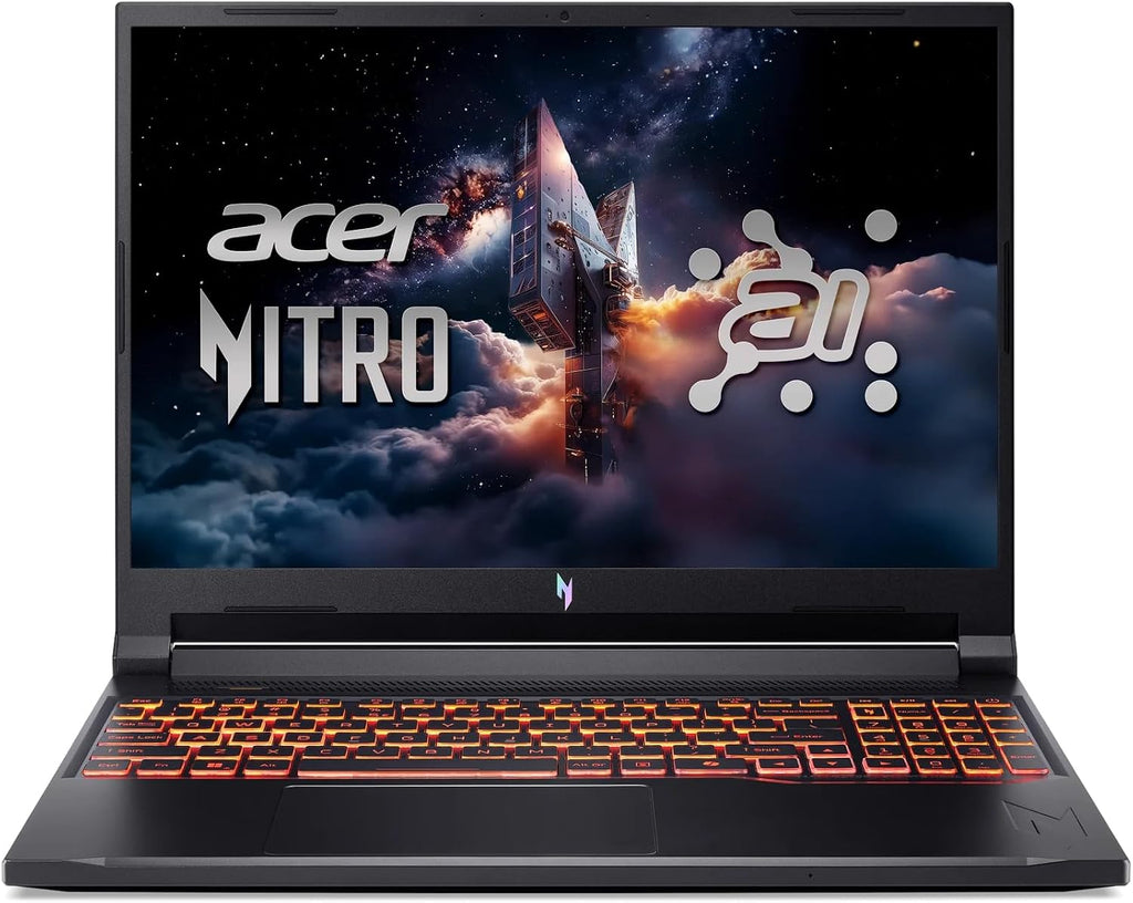 Acer Nitro V 16 Gaming Laptop 2025 16' WUXGA 1920x1200 Display IPS 180 hz AMD Ryzen 7 260 GeForce RTX 5050 8GB GDDR7 32GB DDR5 4TB SSD Backlit KB Wi-Fi 6E Bluetooth 5.3 Windows 11 Pro Shale Black