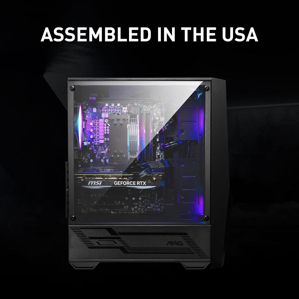 msi Codex R Gaming Desktop: Intel Core i5-13400F, Geforce RTX 4060, 16GB DDR5, 1TB m.2 NVMe SSD, 80+ Gold PSU, WiFi, Keyboard & Mouse, DIY Friendly, Windows 11 Home: 13NUC5-087US
