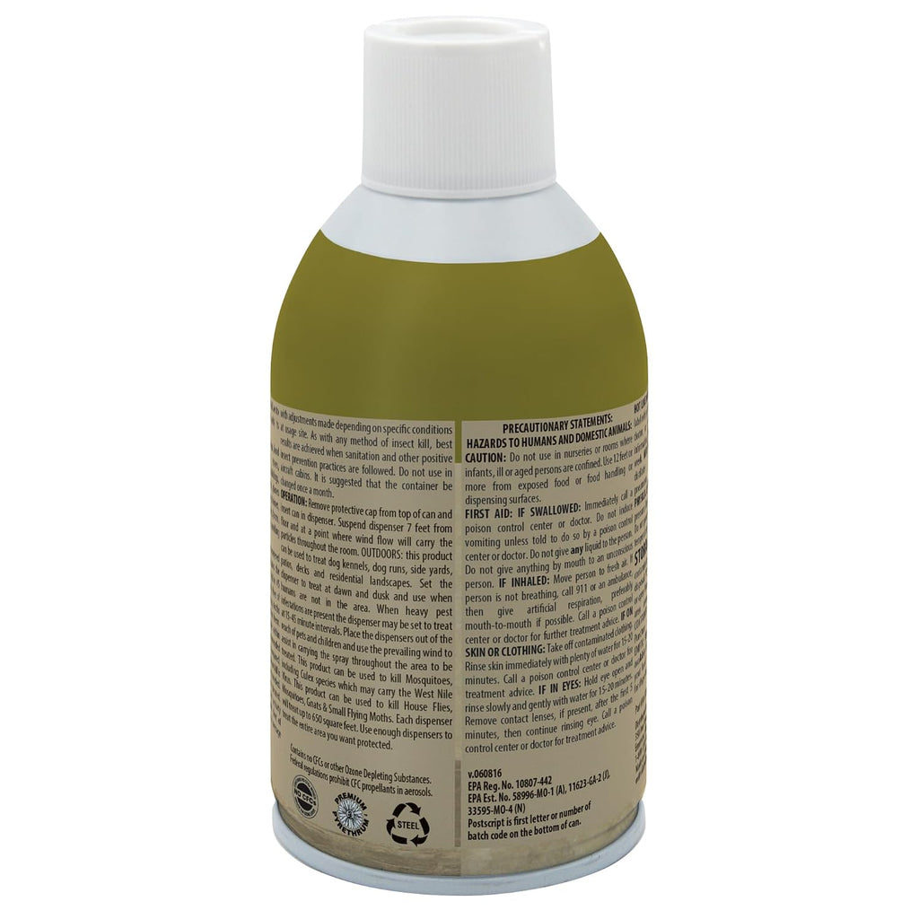 Country Vet Metered Mosquito and Fly Spray 6.4 oz cans 342033CVA (Case of 12) Dispenser NOT Included