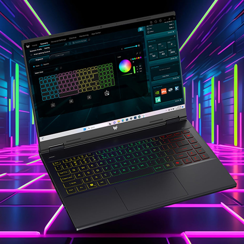 acer Predator Helios Neo 14 Gaming Laptop | 14.5' WQXGA IPS 120Hz Display | AI-Powered | Intel Core Ultra 7 Processor 155H | NVIDIA GeForce RTX 4060 | 16GB LPDDR5X | 1TB Gen 4 SSD | PHN14-51-797W