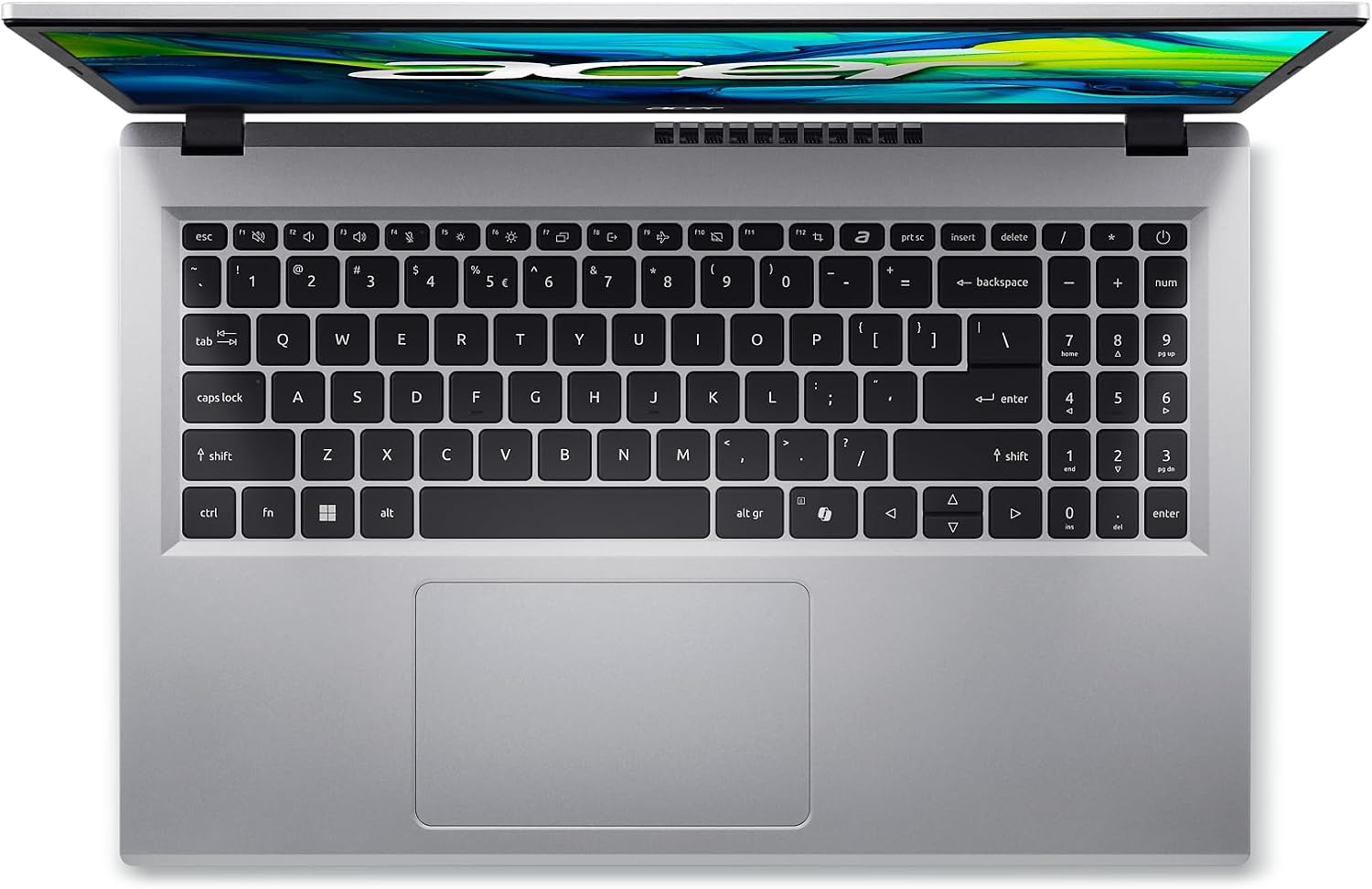 acer Aspire Go 15 Slim Laptop | 15.6' Full HD IPS 1080P Display | Intel Core i3-N305| Intel UHD Graphics | 8GB LPDDR5 | 128GB HD | Wi-Fi 6 | AI PC | Windows 11 Home in S Mode | AG15-31P-3947