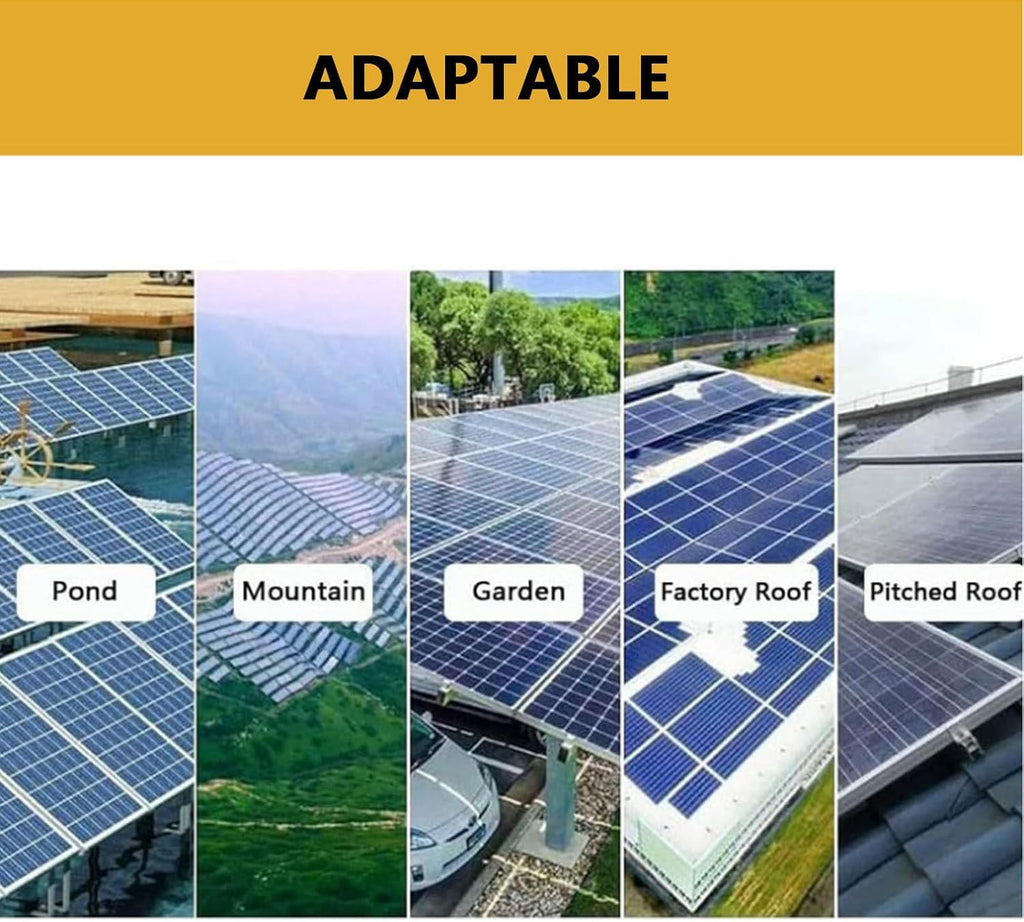 Electric Solar Panel Cleaning Brush - Double-Head Photovoltaic Panel Cleaning Machine - Water-Saving Telescopic Pole Design, for Outdoor Solar Panel Cleaning Equipment