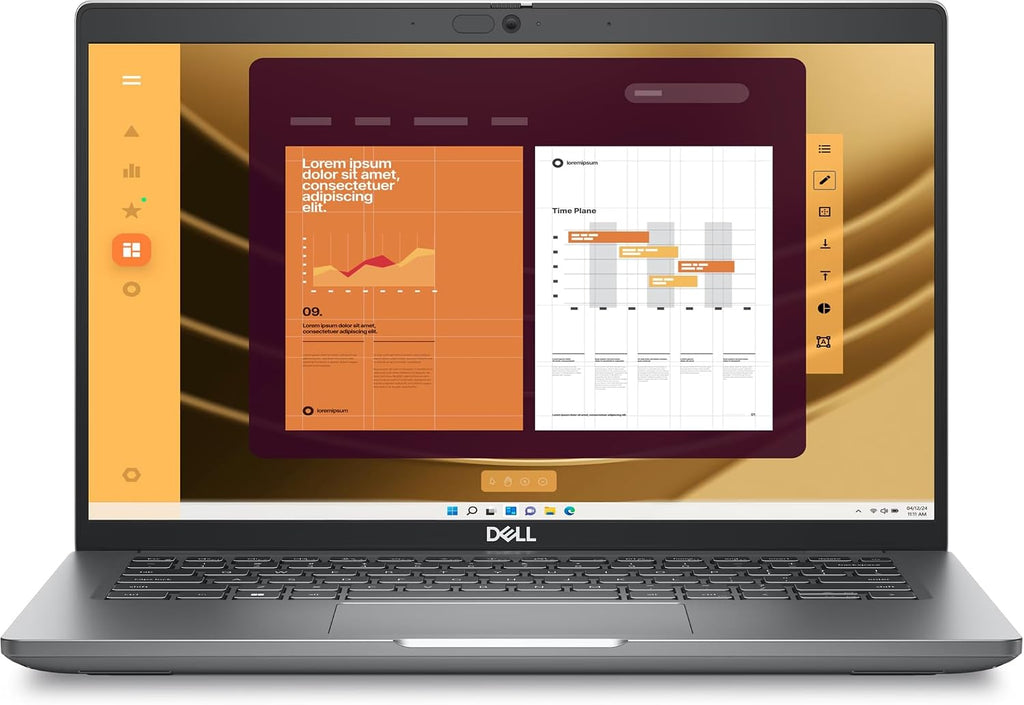 Dell Latitude 5450 Business AI Laptop, 14' FHD Touchscreen, NVIDIA RTX 2050 Dedicated Graphics, Intel Core Ultra 7 165H, 32GB DDR5 RAM, 1TB SSD, Precision-Class Performance, Thunderbolt 4, Win 11 Pro