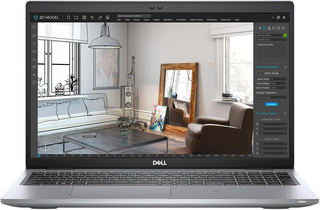 Dell Precision 3560 15.6' FHD, Core i7-1185G7 3.0GHz, 64GB RAM, 1TB Solid State Drive, Windows 11 Pro 64Bit, CAM, NVIDIA T500 2GB, (Renewed)