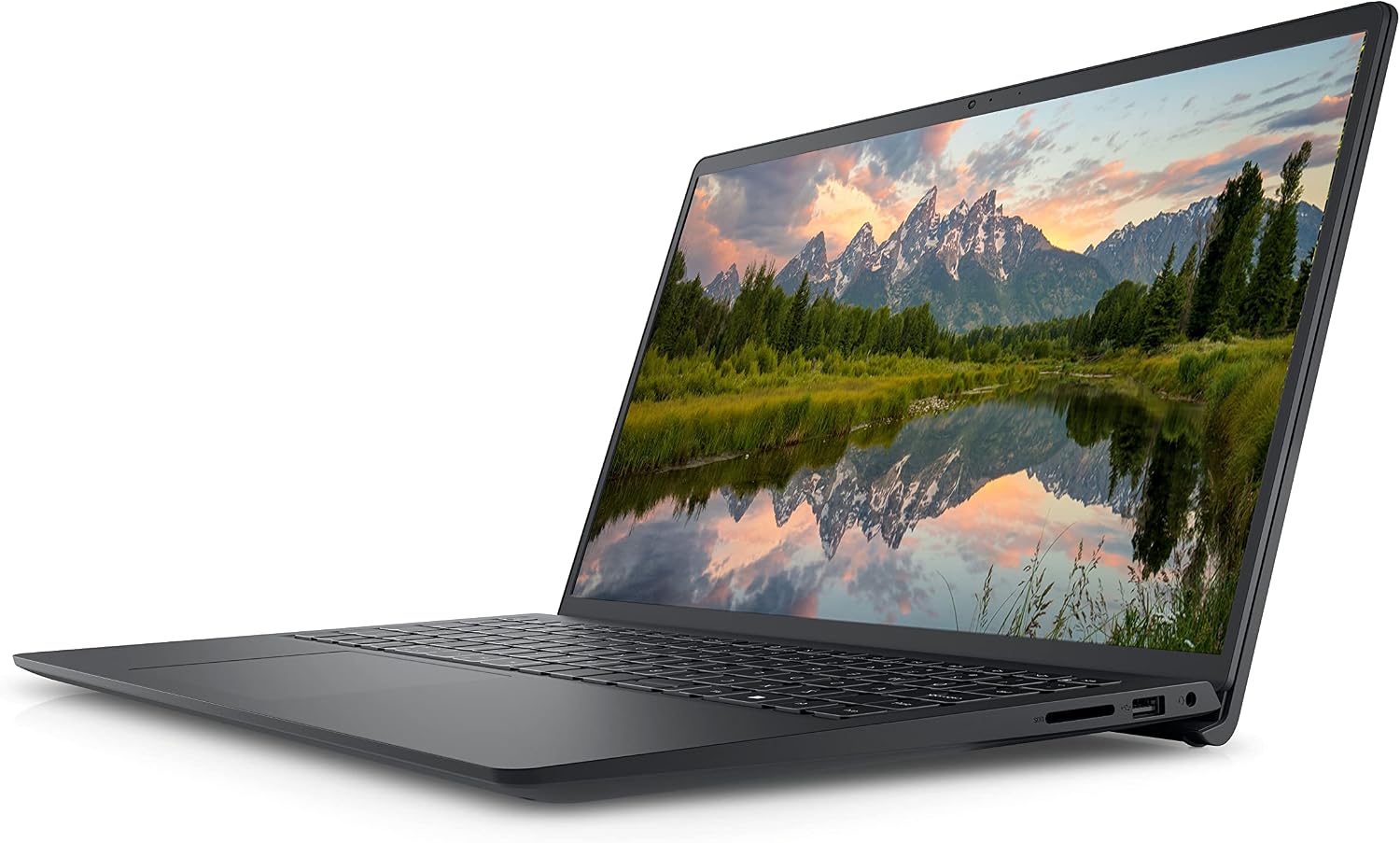 Dell 2022 Inspiron 15 3510 Laptop, 15.6' HD Display, Intel Celeron N4020 Processor, 16GB DDR4 RAM, 256GB PCIe SSD, Webcam, HDMI, Wi-Fi, Bluetooth, Windows 11 Home, Black