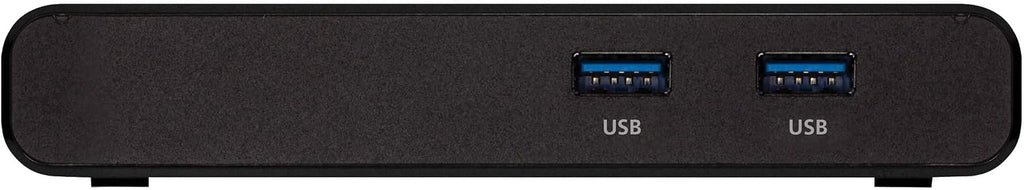 Tripp Lite 2 Port USB-C KVM Dock, Dual Port USB C KVM Docking Station, 4K HDMI, USB 3.2 Gen 1, USB A Hub, Remote Selector, 85W PD Charging, Black (B003-HC2-DOCK1)