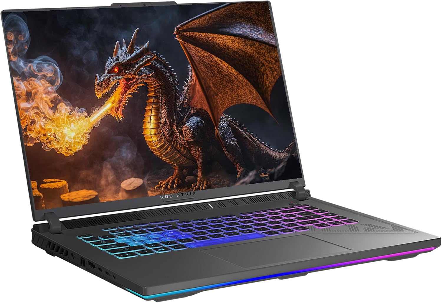 ASUS ROG Strix G18 Gaming Laptop, AMD Ryzen 9-8940HX, 64 GB DDR5 RAM, 1 TB PCIe SSD, 18' 2.5K (2560x1600) 240Hz Display, Nvidia G-Force RTX 5060, Backlit 4-Zone RGB Keyboard, W11 Home, Eclipse Gray