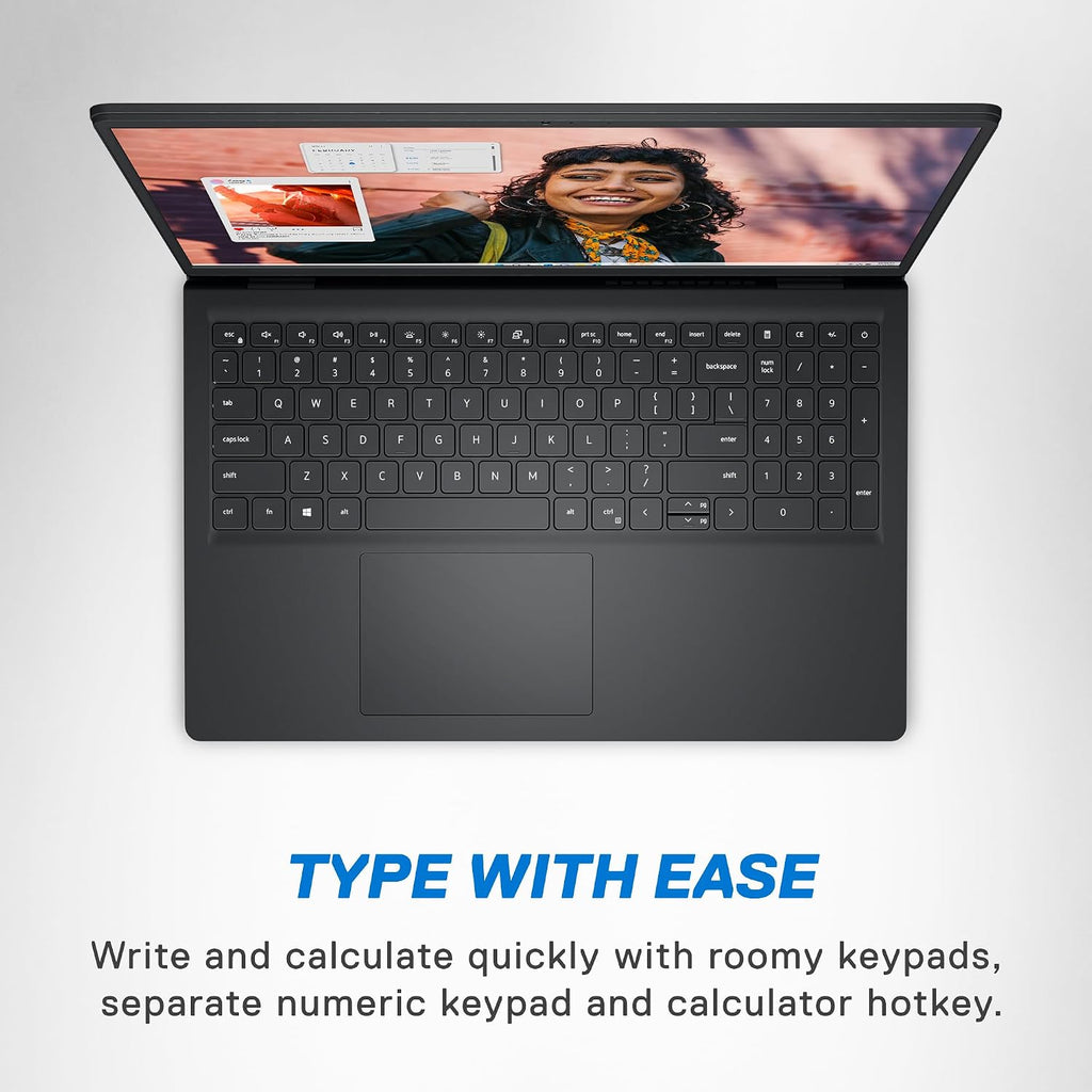 Dell Inspiron 3530 Laptop - 15.6-inch FHD (1920 x 1080) Touchscreen Display, Intel Core i5-1335U, 16GB DDR4 RAM, 512GB SSD, Intel Iris Xe Graphics, Windows 11 Home - Carbon Black