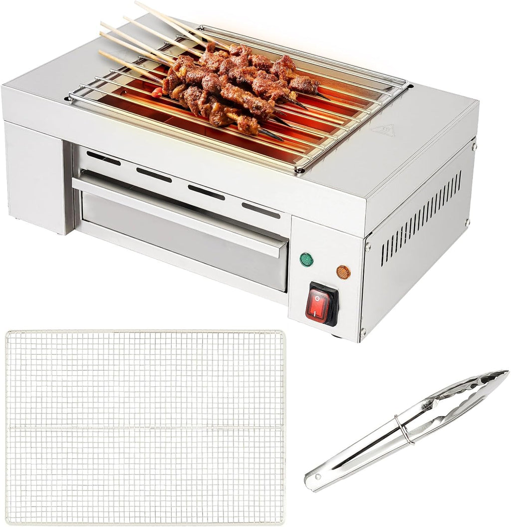 Barbecue Electric Grill, 1500W Smokeless Indoor Grills