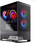 Skytech Gaming Nebula 2 Gaming PC, AMD Ryzen 5 5500 3.6GHz, NVIDIA RTX 3050 6GB, 1TB NVMe SSD, 16GB DDR4 RAM 3200, 650W Gold PSU, Wi-Fi, Win 11, Gaming Desktop