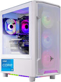 Skytech Gaming Archangel Desktop PC, Intel i5 14400F 2.5 GHz (4.7GHz Turbo), NVIDIA RTX 5060, 1TB Gen4 NVMe SSD, 16GB DDR5 RAM 5200, 650W Gold PSU, Wi-Fi, Win 11