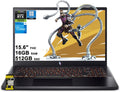 Acer Nitro V 15 Gaming Laptop 15.6' FHD IPS 165Hz Intel 8-core i5-13420H 16GB RAM 512GB SSD GeForce RTX 5050 DLSS4 (Up to 440 AI Tops) Backlit Thunderbolt Wi-Fi6 Win11Pro ICP Hub