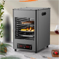 1700W Electric Steak Grill | Indoor Commercial Automatic Steak Grill | with Adjustable time and Temperature | can Grill Beef, Chicken, and Vegetables | for Meat Lovers Grey
