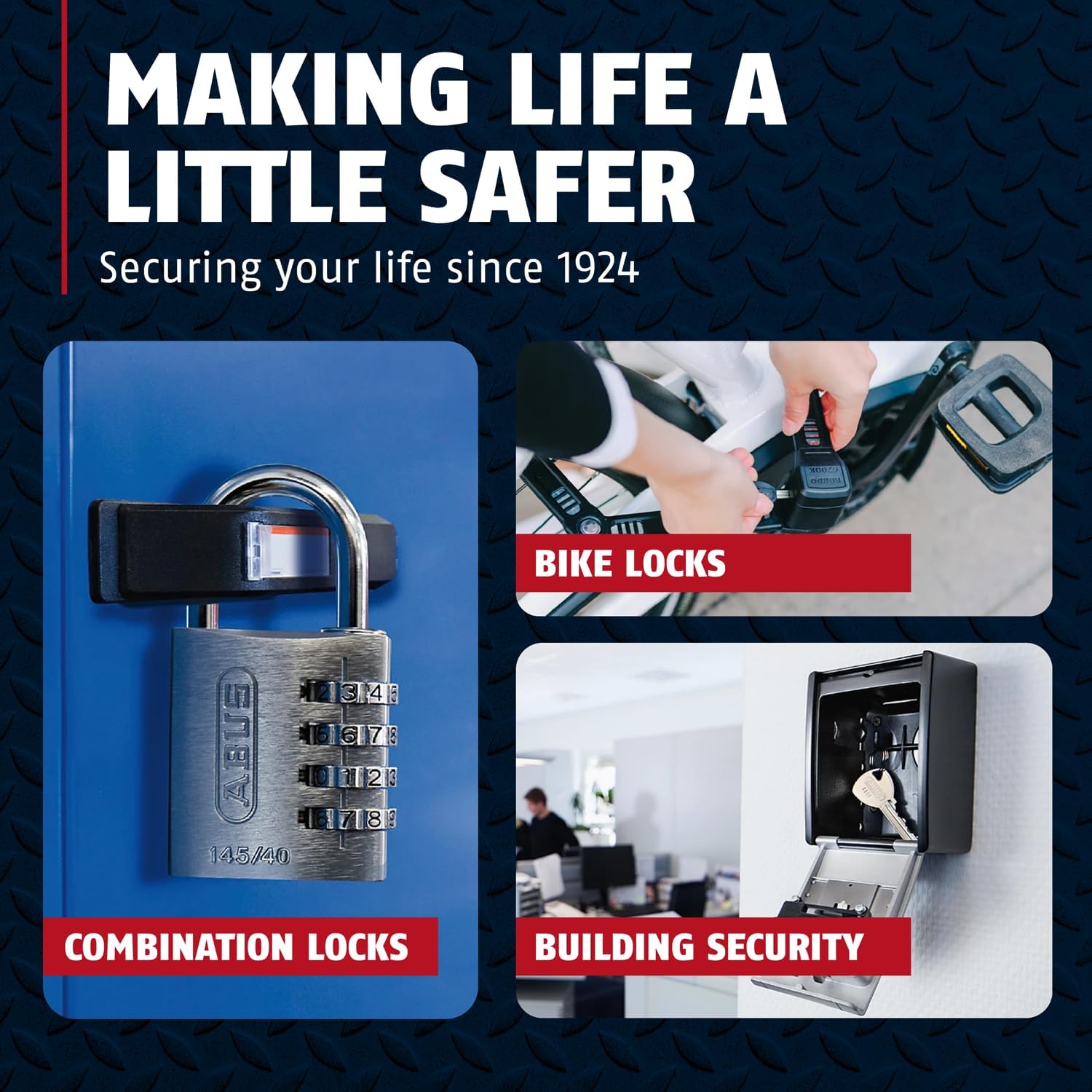 ABUS - Diskus 20/70 Padlock with Key - 6 Pack (2.75') 70mm - Heavy Duty Stainless Steel - Cut, Rust & Drill Resistant - Storage & Outdoor - Pad Lock with 2 Keys (Keyed Different) - Home Security