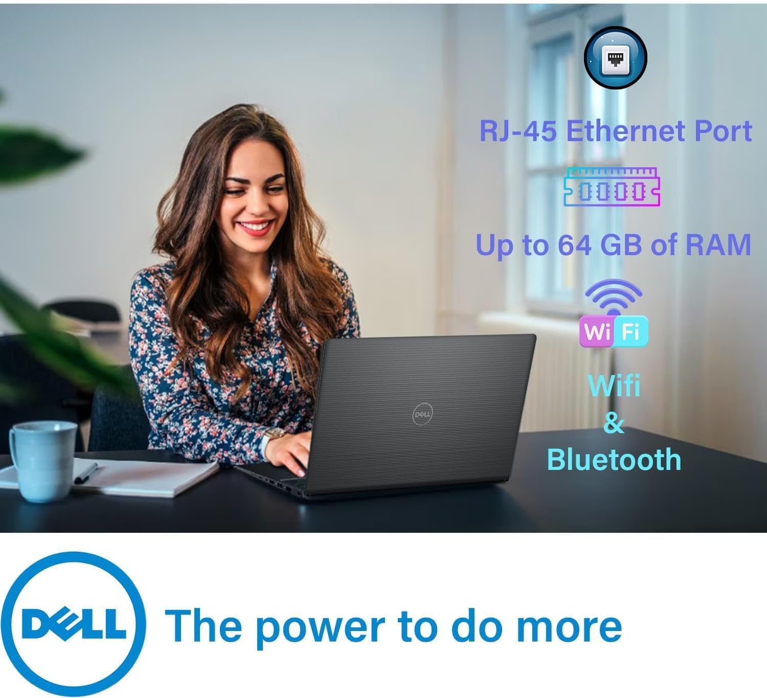 Dell Laptop Computer for Home and Student, Intel Core Processor (Beat i5-1145G7), 32GB DDR4, 1TB PCIe SSD, Business 15.6' Vostro 3530 120Hz FHD, WiFi, Bluetooth, Type-C, HDMI, Windows 11 Pro