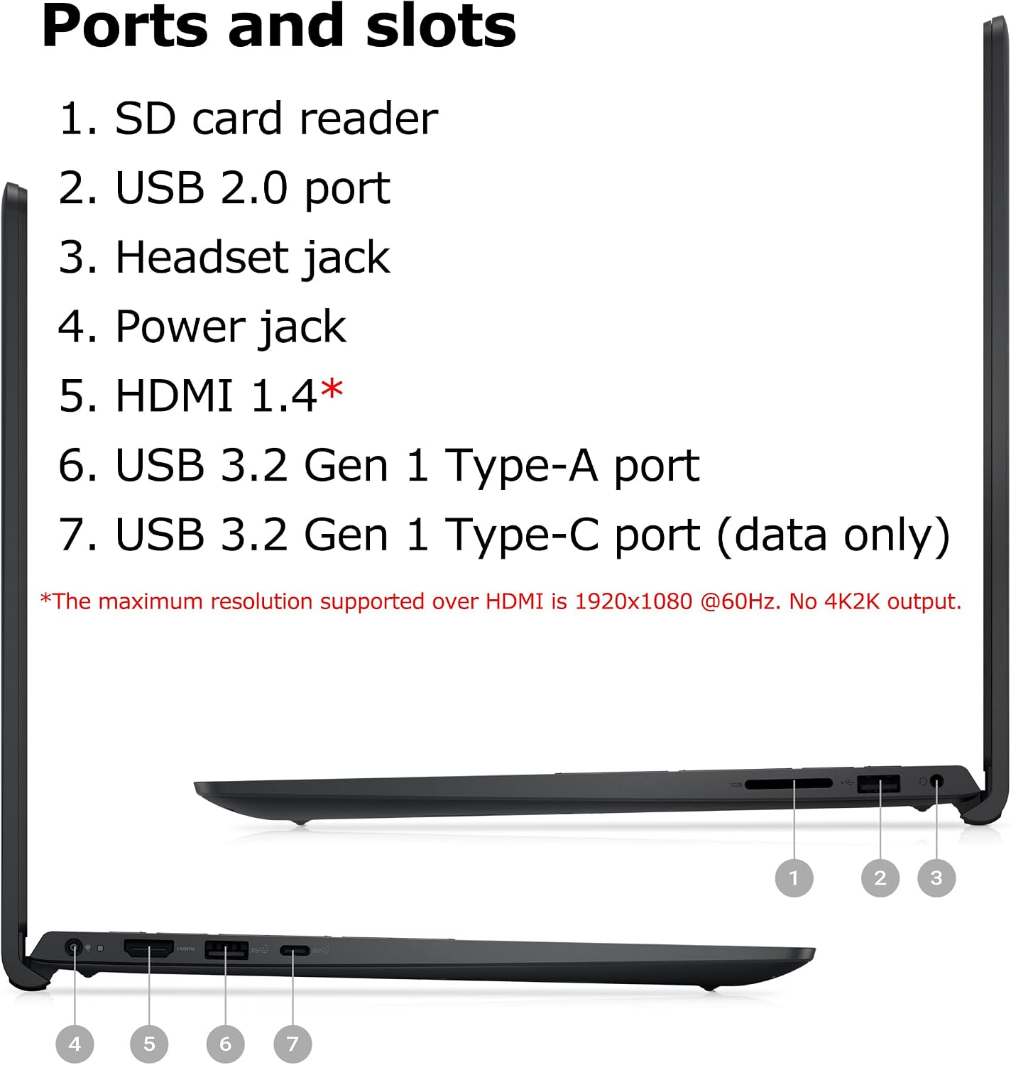 Dell Inspiron 15 Laptop, 15.6' Touchscreen FHD Computer, 8-Core AMD Ryzen 7 7730U (Beat Ultra 5 125U), 32GB DDR4 RAM, 1TB PCIe SSD, WiFi, Bluetooth, Webcam, HDMI, Windows 11 Pro, Type C to RJ45 Cable
