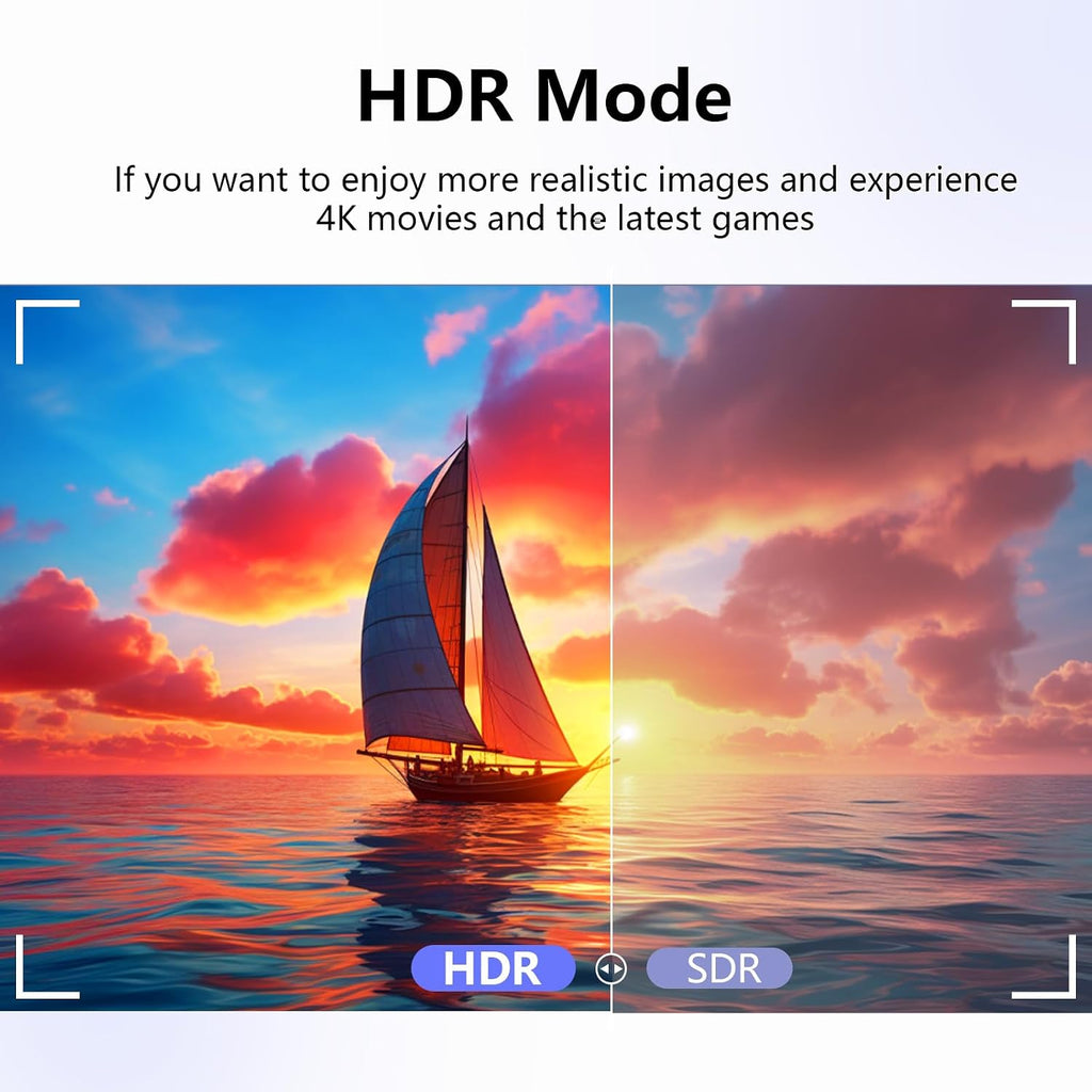 23.8' Large Portable Monitor, 2.5K QHD 180Hz Laptop Screen Extender, 150% RGB 178° IPS, Speakers & USB Hub for Office/Gaming with Kickstand, Travel Monitor for Laptop/PC/Mac/Xbox, VESA USB-C & HDMI