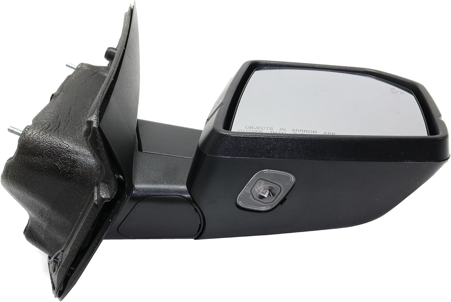 Kool Vue Passenger Side Mirror For Ford F-150 2015-2020 Power Heated Fold Signal Light, Blind Spot Mirrors, Memory Puddle Lamp, Paintable