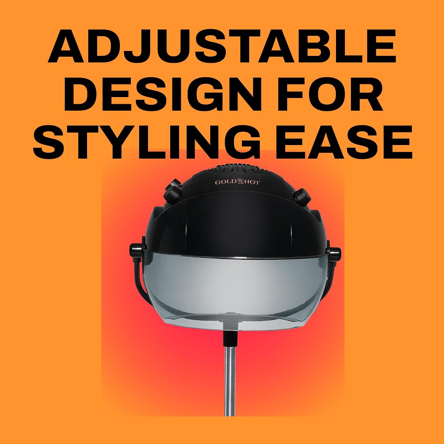 GOLD N HOT Ionic Stand Bonnet Dryer