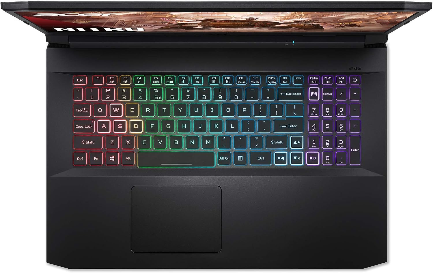 acer Nitro 5 AN517-41-R3NX Gaming Laptop, AMD Ryzen 7 5800H Octa-Core CPU | NVIDIA GeForce RTX 3080 Laptop GPU | 17.3' FHD 360Hz IPS 3ms Display | 16GB DDR4 | 1TB NVMe SSD | WiFi 6 | RGB Keyboard