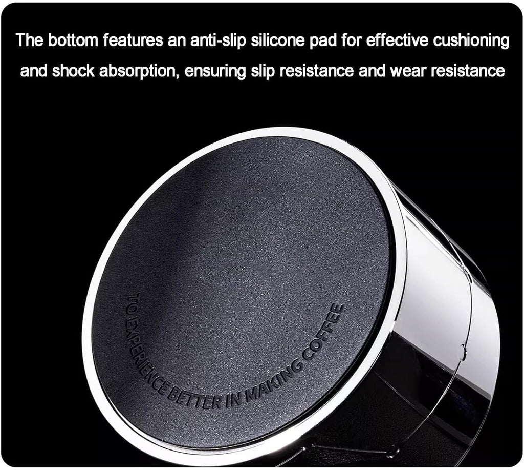 58mm Espresso Accessories Kit, Espresso Accessories, Spring-Loaded Espresso Tamper, WDT Tool, Coffee Distributor, Wooden Storage Stand, Magnetic Fixation, Coffee Machine Accessories for Barista