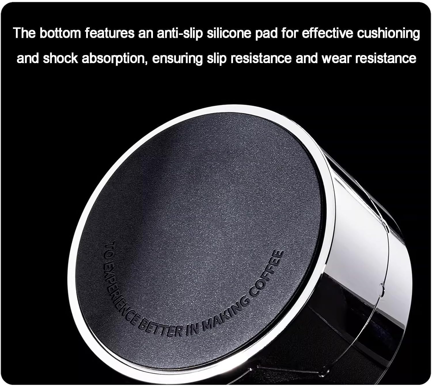 58mm Espresso Accessories Kit, Espresso Accessories, Spring-Loaded Espresso Tamper, WDT Tool, Coffee Distributor, Wooden Storage Stand, Magnetic Fixation, Coffee Machine Accessories for Barista