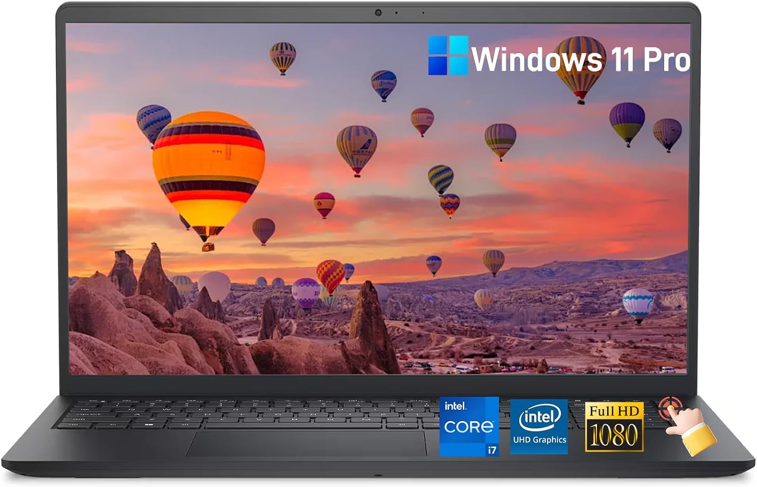 Dell 15 Laptop DC15250(2026), 15.6' FHD Touchscreen, 13th Gen Intel Core i7-1355U, Wi-Fi 6, Copilot AI, Type-C, 32 GB RAM, 1 TB SSD, Windows 11 Pro for Business & Student Traditional Laptop Computer