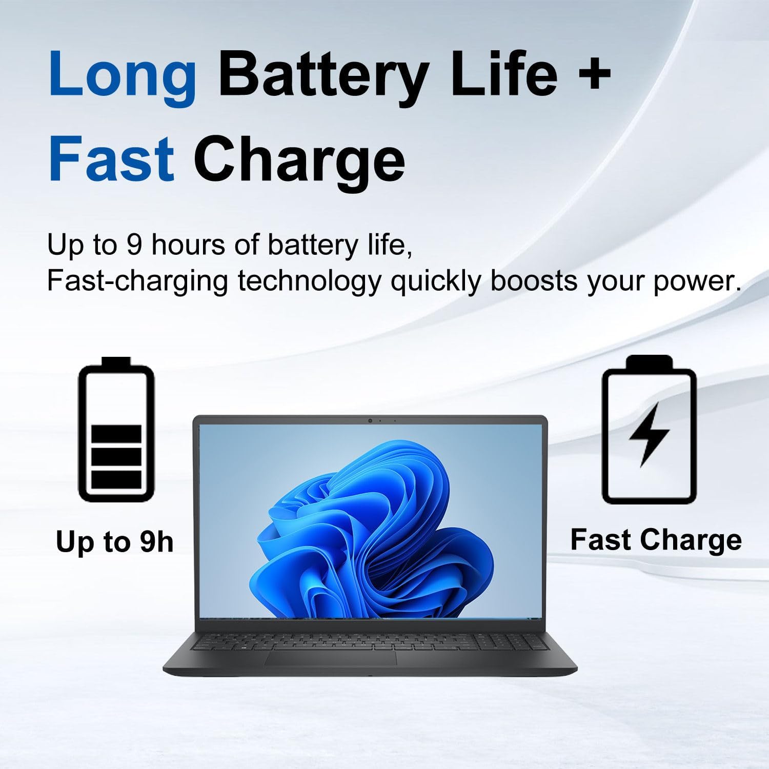 Dell Inspiron 15.6' FHD Touchscreen Laptop Computer | 13th Gen Intel Core i5 (Beat i7-1250U) | 16GB RAM | 2TB PCIe SSD | Long Battery | Copilot AI | FHD 1080p Webcam | WOWPC USB | Windows 11 Pro
