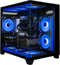 Panorama RTX 5070 TI, 24-Core Ultra 9 285K, 32GB DDR5 RAM, 2TB Gen4 SSD, Liquid Cooled Gaming Desktop PC w/Windows 11 Pro, 3-Year Warranty, RGB Keyboard+Mouse, Internal Wi-Fi 6E, 3X DP & HDMI