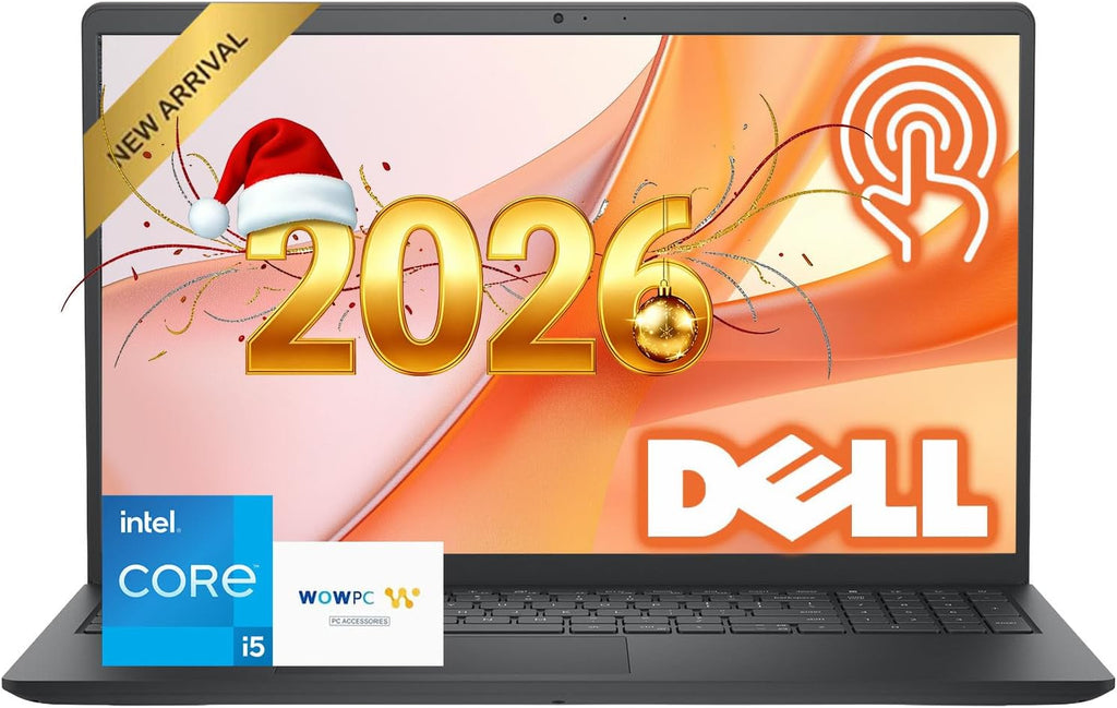 Dell Inspiron 15.6' FHD Touchscreen Laptop Computer | 13th Gen Intel Core i5 (Beat i7-1250U) | 16GB RAM | 2TB PCIe SSD | Long Battery | Copilot AI | FHD 1080p Webcam | WOWPC USB | Windows 11 Pro