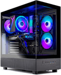 Skytech Gaming Azure 3 Gaming PC, AMD Ryzen 7 7700 3.8GHz, NVIDIA RTX 5060, 1TB Gen4 NVMe SSD, 32GB DDR5 RAM 6000, 650W Gold PSU, WI-FI 5, Windows 11, Desktop
