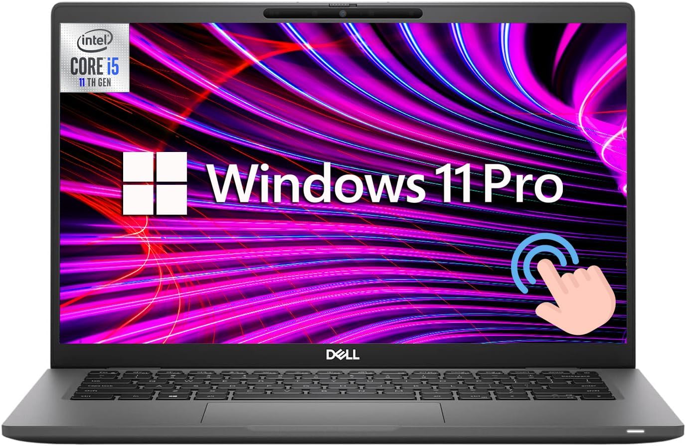 Dell Latitude 7420 14' FHD Touchscreen Laptop, Intel Core i5-1145G7, 16GB DDR4 RAM, 256GB SSD, Thunderbolt, HDMI, Windows 11 Pro (Renewed)