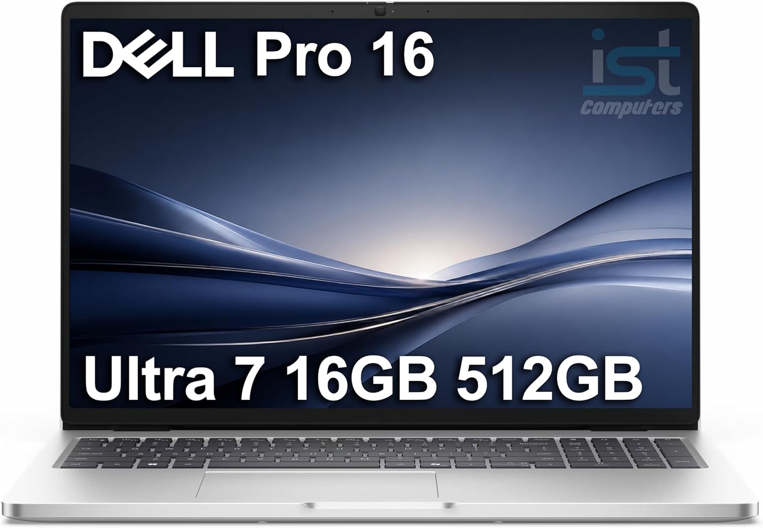 Dell Pro 16 (Next Gen Latitude 3550) Business AI PC Laptop (16' FHD+ Anti-Glare, Intel 12-Core Ultra 7 255U, 16GB DDR5, 512GB SSD) 1080p IR Webcam, Backlit, Thunderbolt 4, Wi-Fi 6E, Win 11 Pro, Sliver