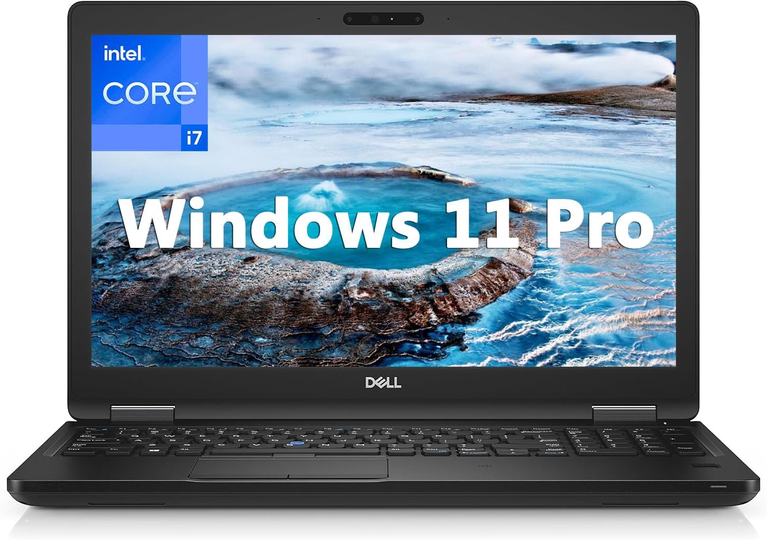 Dell Latitude 5590 15.6in Laptop, Core i7-8650U 1.9GHz, 16GB Ram, 256GB SSD, Webcam, Windows 11 Pro 64bit (Renewed)