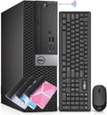 Dell OptiPlex 7050 Desktop Computers PC,Intel Core i7-7700 3.6GHz,32GB Ram New 1TB M.2 NVMe SSD+2TB HDD,Intel AX200 Built-in WiFi 6,Bluetooth 5.2, HDMI,Refurbished Computer,Windows 10 Pro (Renewed)