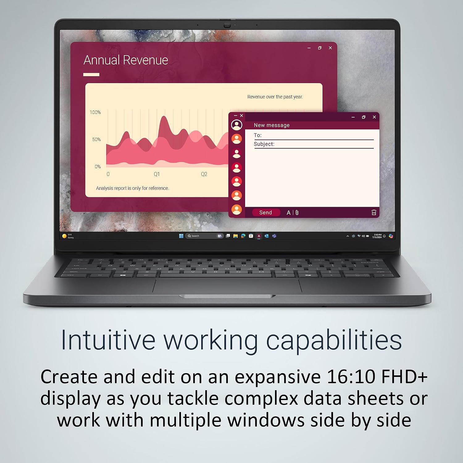 Dell Pro 14 (Next Gen Latitude 5450) Business Laptop (14' FHD+ Touchscreen, Intel 10-Core 5 120U, 16GB DDR5, 512GB SSD) 1080p IR Webcam, Backlit, Thunderbolt 4, Wi-Fi 6E, Win 11 Pro (Renewed)