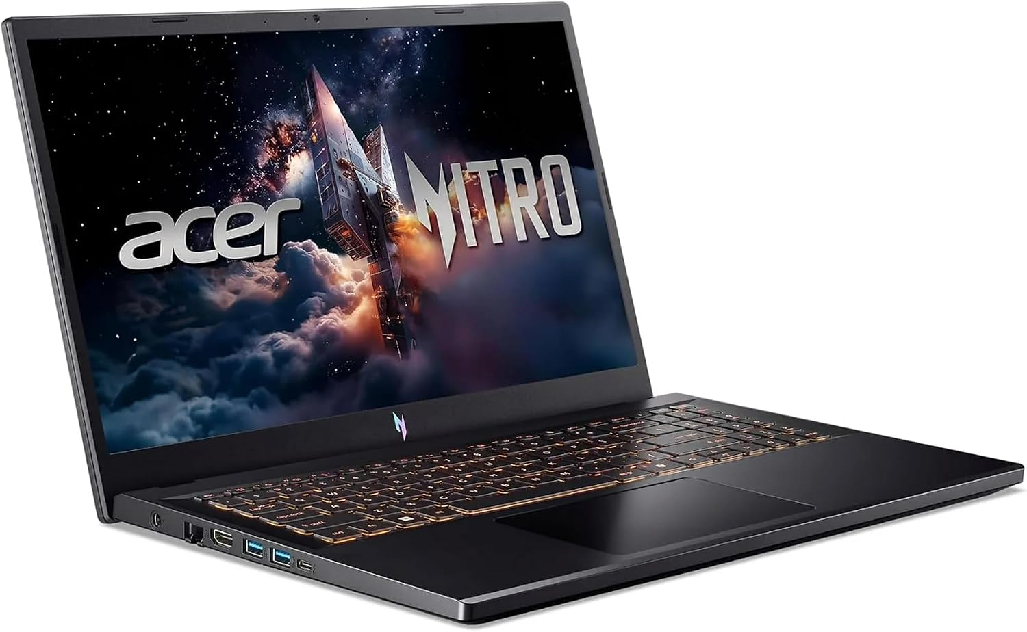 acer Nitro V Gaming Laptop, 15.6' FHD (1080P) Display, 165Hz, Intel i5-13420H, NVIDIA GeForce RTX 4050, 16GB DDR5, 1TB SSD, Windows 11 Home, Backlit KB, Black, TWE Laptop Foldable Stand