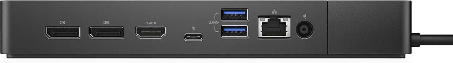 Dell WD19S 180W Docking Station (130W Power Delivery) USB-C, HDMI, Dual DisplayPort, Black