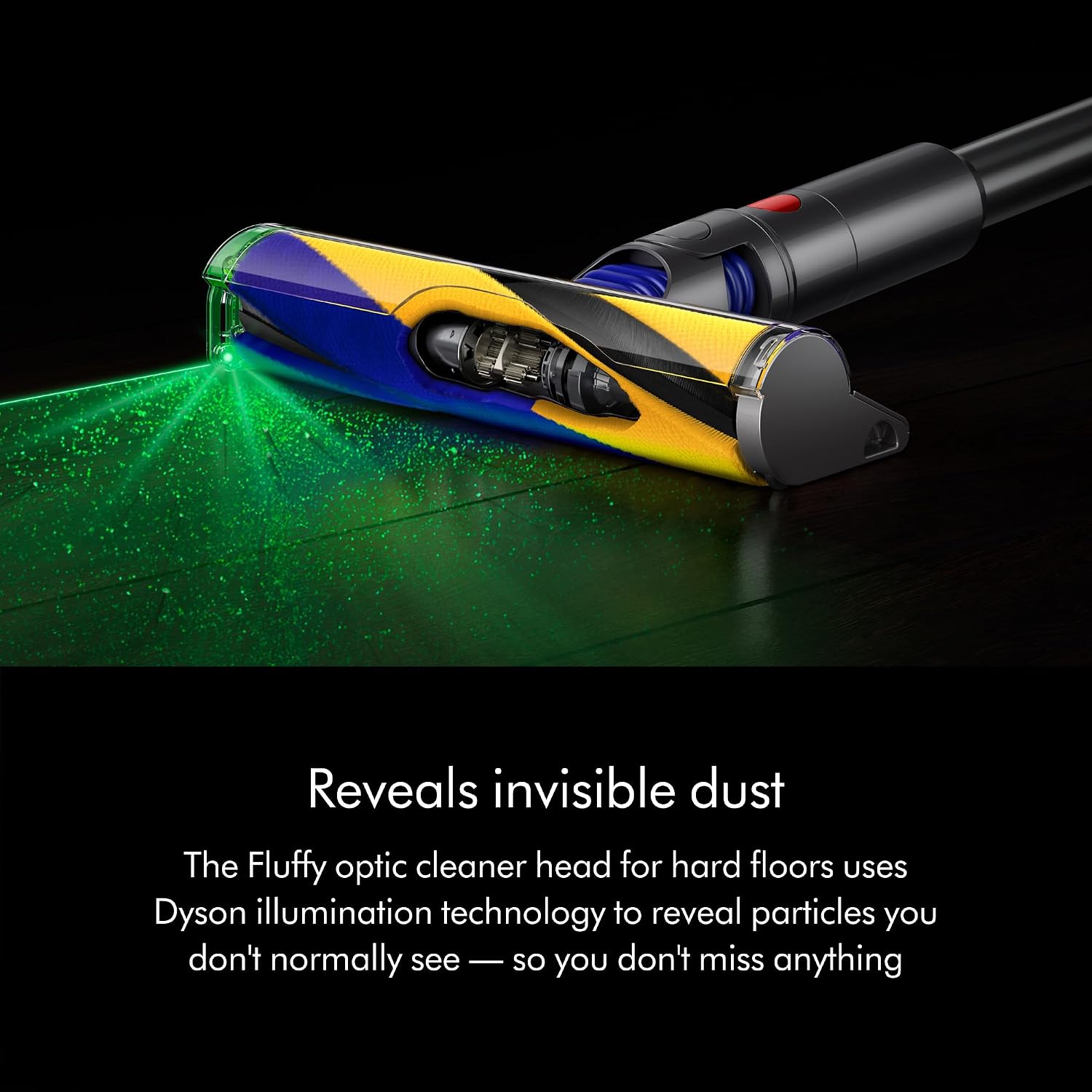 Dyson V12 Detect Slim Cordless Vacuum Cleaner,Yellow/Iron (Renewed), Large