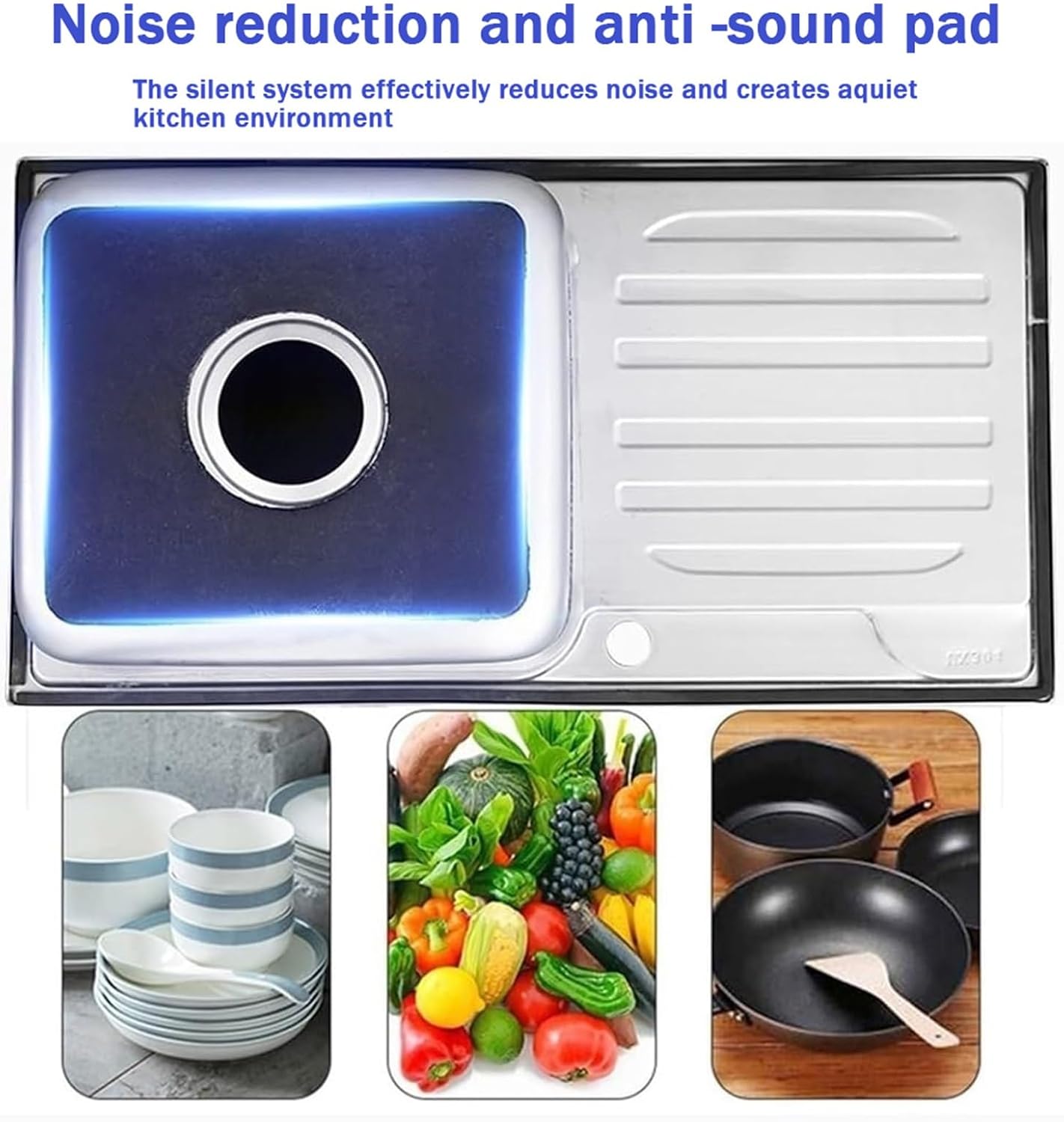 Outdoor Utility Sink,Free Standing Stainless Steel Laundry Tub, Single Bowl Portable Washing Hand Basin Station,fish Cleaning Table&Storage Shelves for Garage, Restaurant, Kitchen,Camping, Backyard