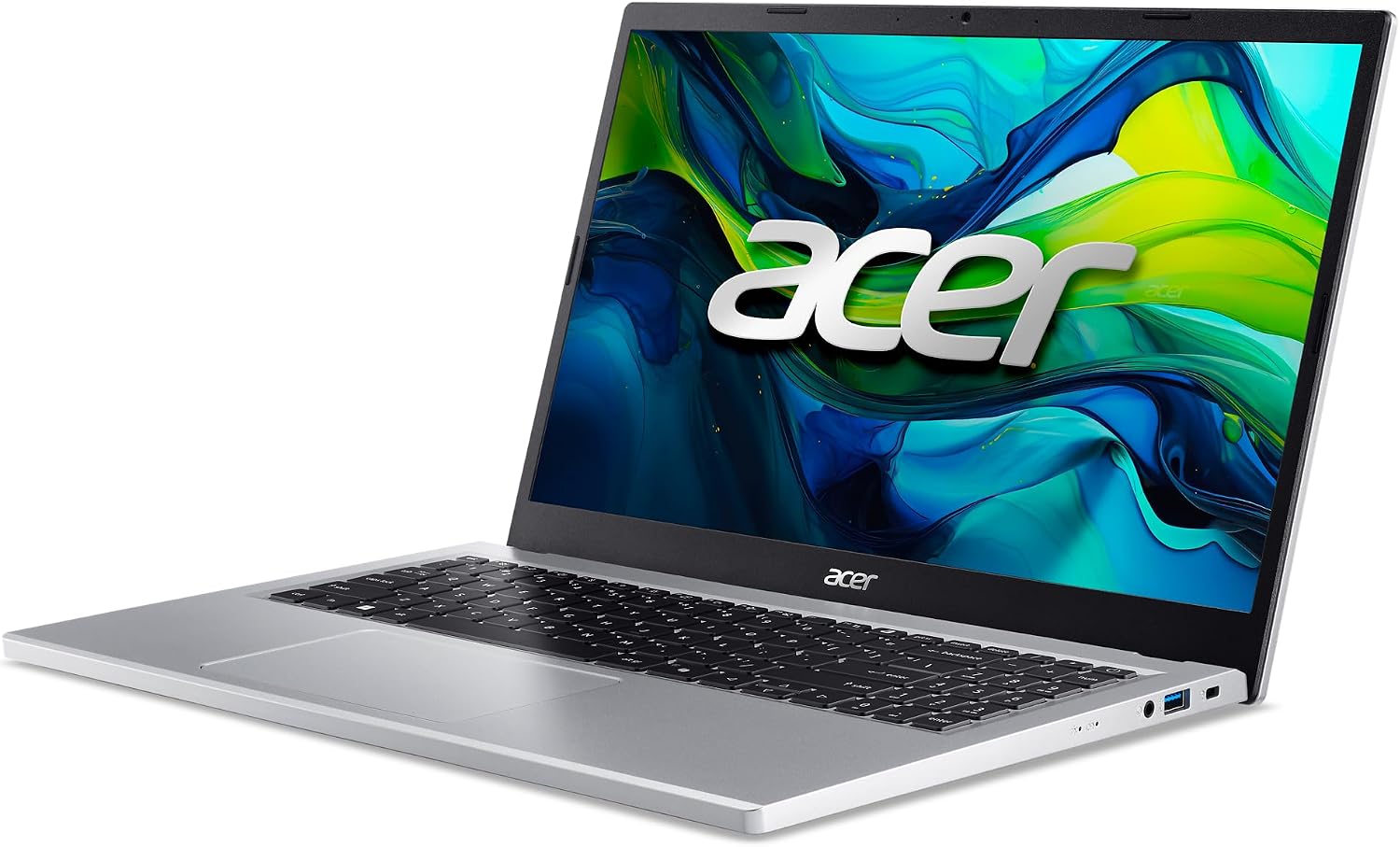 acer Aspire Go 15 Slim Laptop | 15.6' Full HD IPS 1080P Display | Intel Core i3-N305| Intel UHD Graphics | 8GB LPDDR5 | 128GB HD | Wi-Fi 6 | AI PC | Windows 11 Home in S Mode | AG15-31P-3947