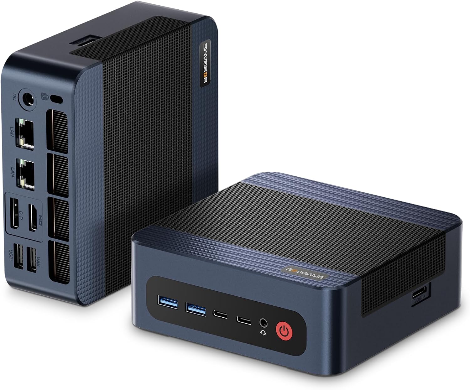 BOSGAME M4 Plus Oculink Mini Light Gaming PC, Ryzen 9 7940HS 11 Pro Mini Computers, 32GB DDR5, PCIe 4.0 x4 1TB SSD, Wi-Fi 6E AX210, Dual 2.5GbE LAN, USB 4 8K60Hz