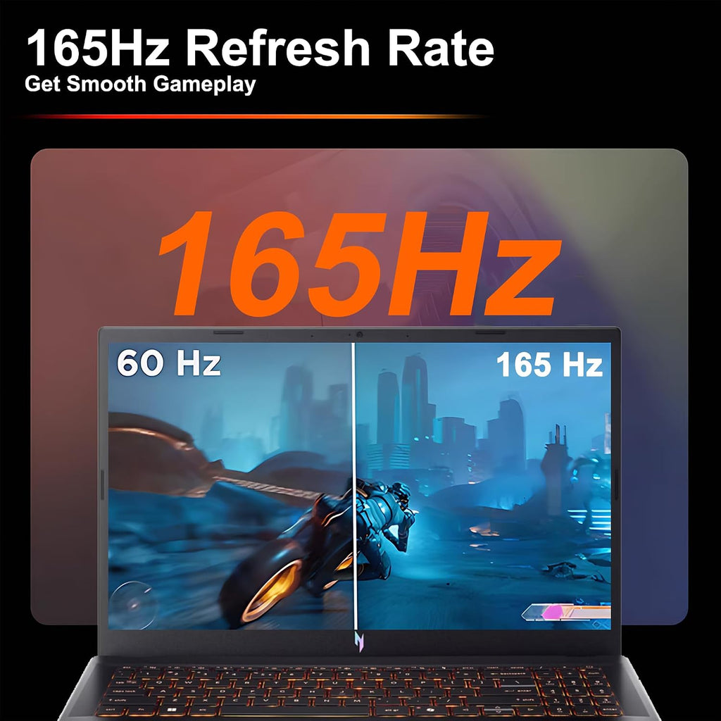 Acer Nitro V 15 Gaming Laptop 15.6' FHD IPS 165Hz Intel 8-core i5-13420H 16GB RAM 1TB SSD GeForce RTX 5050 DLSS4 (Up to 440 AI Tops) Backlit Thunderbolt Wi-Fi6 Win11 ICP Hub