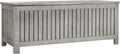 SAFAVIEH Outdoor - Abri Cushion Storage Box - Grey Solid Wood - Coastal Resort Storage Bench Design - Ideal for Patio, Deck, Porch, Backyard, 18' W x 47' D x 19' H (PAT7037B)