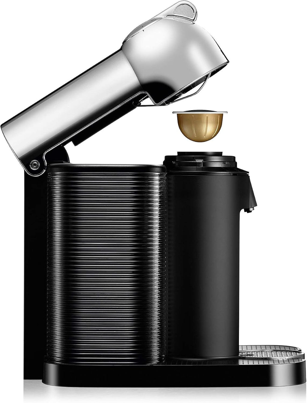 Nespresso Vertuo Coffee and Espresso Machine by Breville (Chrome) (Renewed)