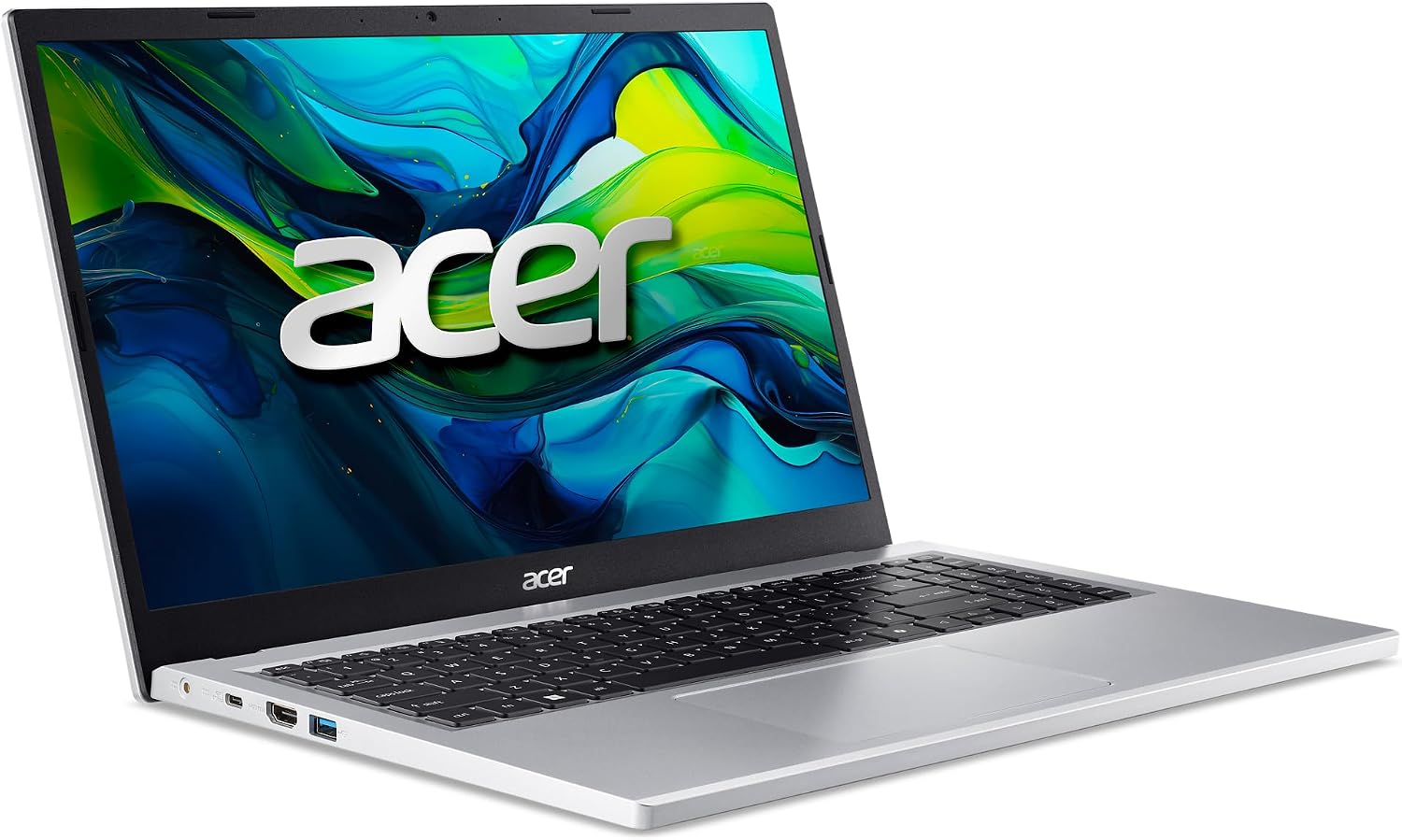 acer Aspire Go 15 Slim Laptop | 15.6' Full HD IPS 1080P Display | Intel Core i3-N305| Intel UHD Graphics | 8GB LPDDR5 | 128GB HD | Wi-Fi 6 | AI PC | Windows 11 Home in S Mode | AG15-31P-3947