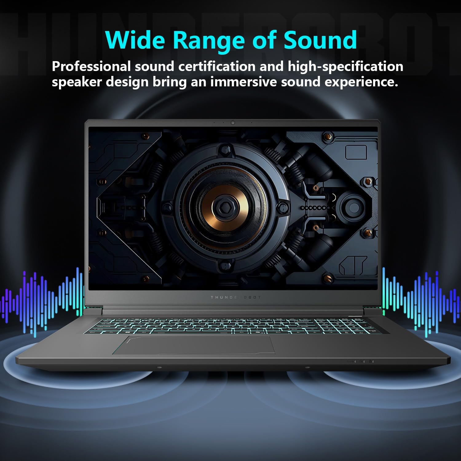 Thunderobot Storm 17 5070 Gaming Laptop, 17.3' QHD 165Hz 2K Display, Core i7-13620H, GeForce RTX 5070, 64GB DDR5 RAM, 2TB SSD, RGB Backlit Keyboard, HDMI, Wi-Fi 6, Win11 Home