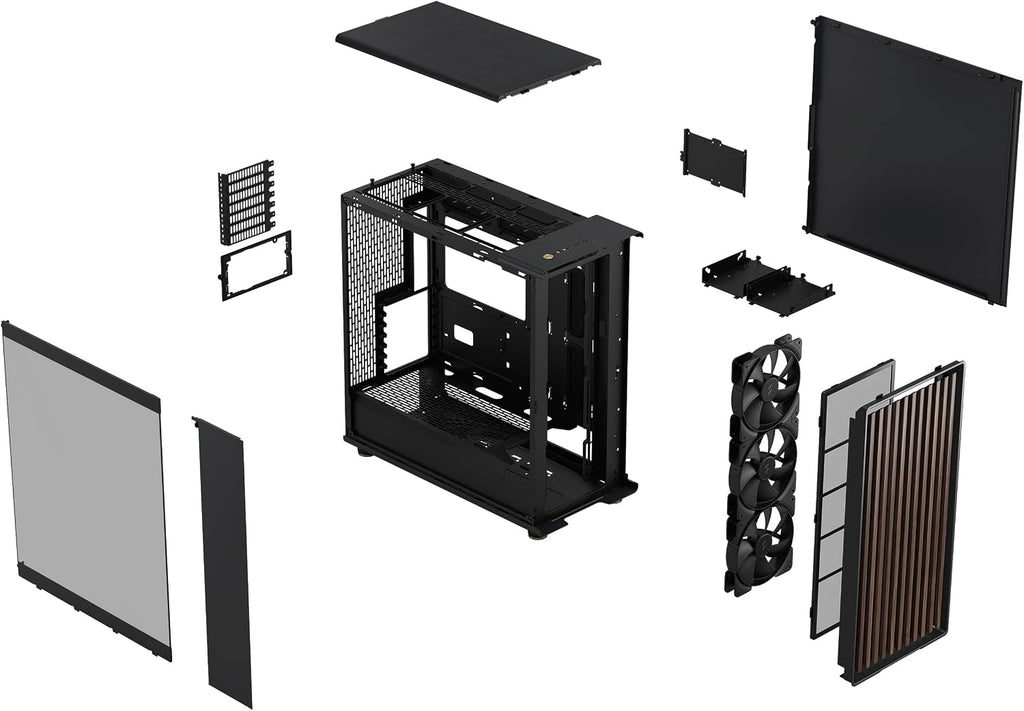 Fractal Design North XL Charcoal Black TG Dark