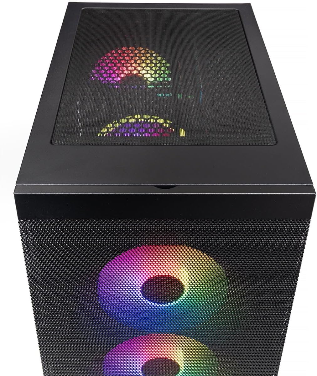 Skytech Gaming Nebula 2 Gaming PC, Intel i5 14400F 2.5GHz, NVIDIA RTX 5050 8GB, 1TB NVMe SSD, 16GB DDR4 RAM 3200, 650W Gold PSU, Wi-Fi, Win 11, Desktop