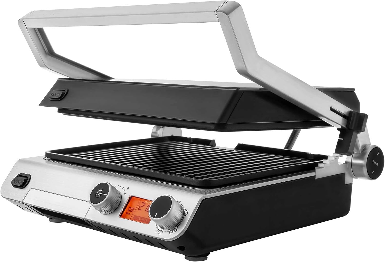 Sencor Contact Grill Non-stick grill plates of 3rd Generation with integrated heating spiral